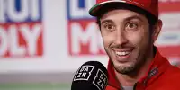 Bild zum Inhalt: Andrea Dovizioso zurück auf einem MotoGP-Bike: Privattest mit Aprilia