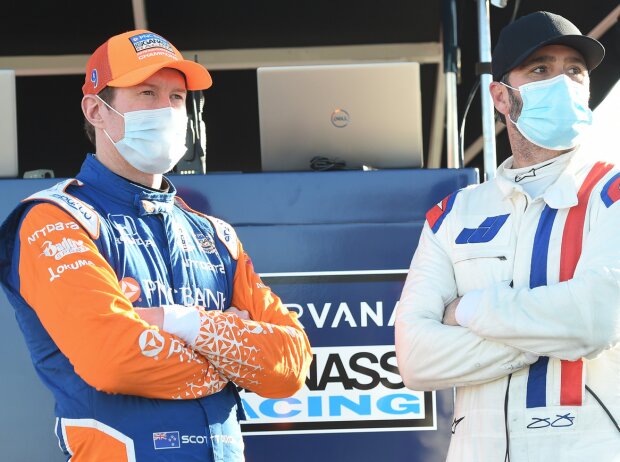 Scott Dixon, Jimmie Johnson Scott Dixon, Jimmie Johnson