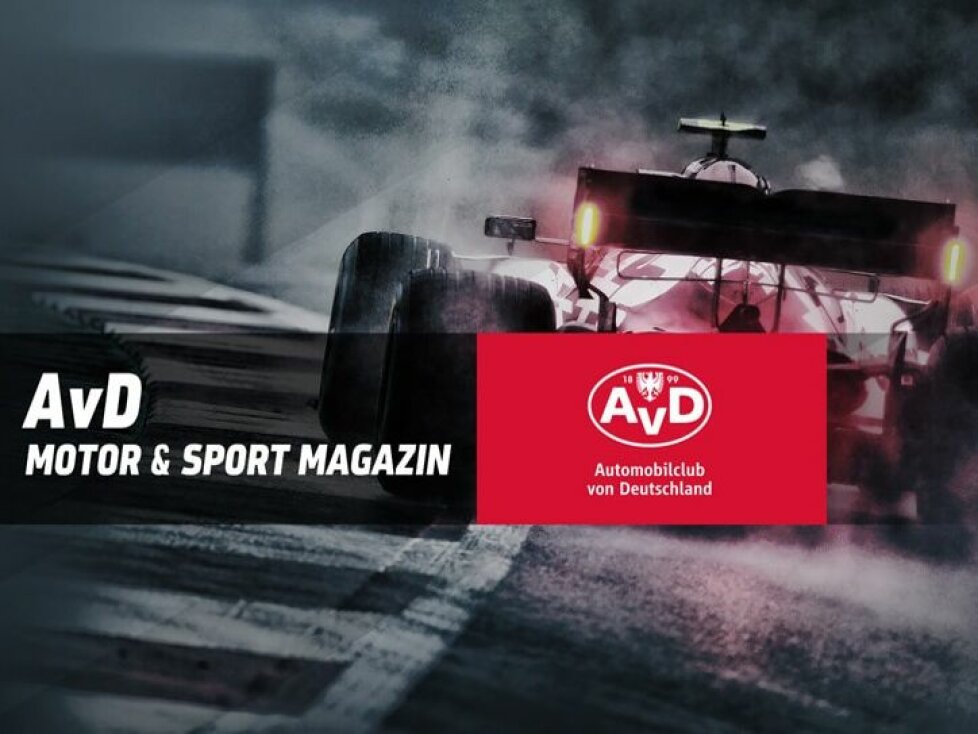 Sendungslogo des "AvD Motor & Sport Magazins"