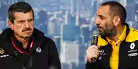 Günther Steiner und Cyril Abiteboul