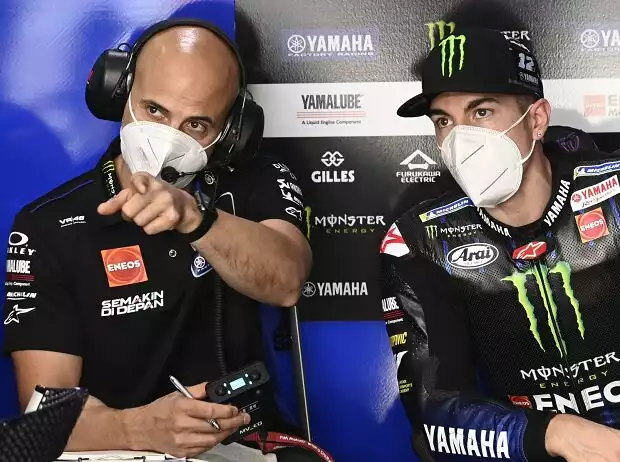 Maverick Vinales, Esteban Garcia Titel-Bild zur News: Maverick Vinales, Esteban Garcia