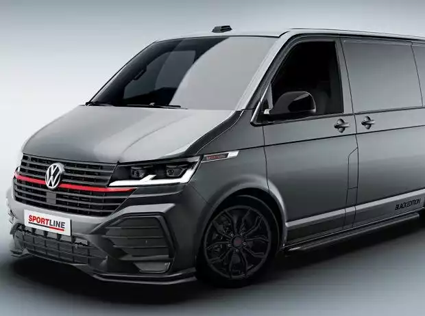 Volkswagen Transporter T6.1 Sportline (UK) Titel-Bild zur News: Volkswagen Transporter T6.1 Sportline (UK)