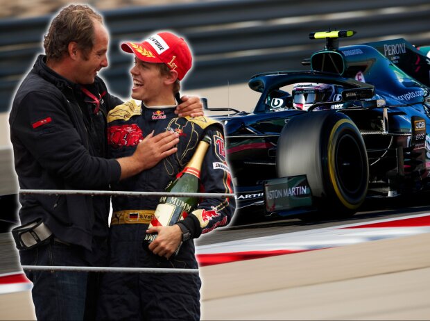 Titel-Bild zur News: Gerhard Berger, Sebastian Vettel
