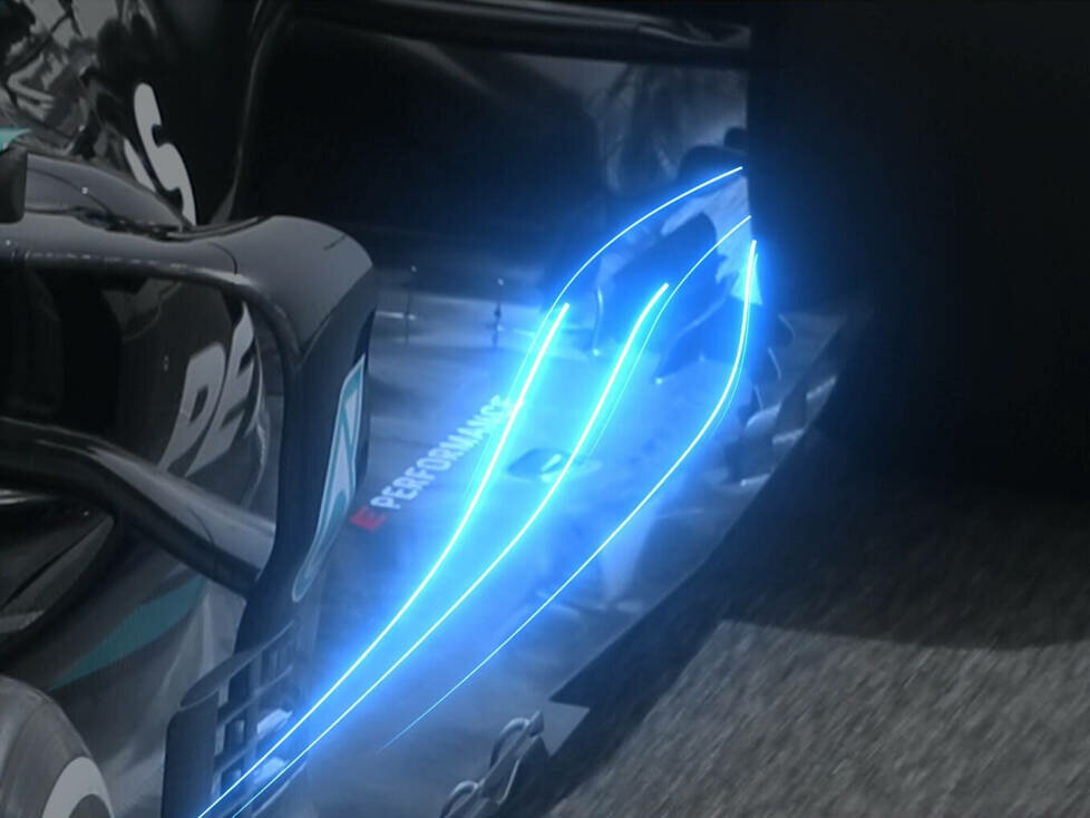 Unterboden Mercedes F1 W12 E Performance