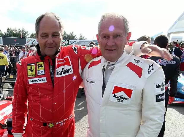 Gerhard Berger, Helmut Marko Titel-Bild zur News: Gerhard Berger, Helmut Marko