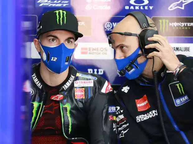 Titel-Bild zur News: Maverick Vinales; Esteban Garcia