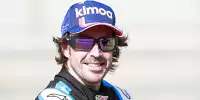 Bild zum Inhalt: Fernando Alonso: Fragen nach meinem Alter fangen an zu nerven!