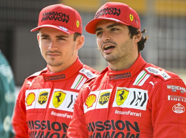 Charles Leclerc, Carlos Sainz Charles Leclerc, Carlos Sainz