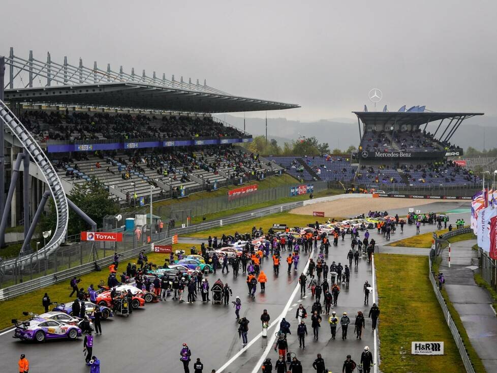 24h Nürburgring, Startaufstellung, Panorama