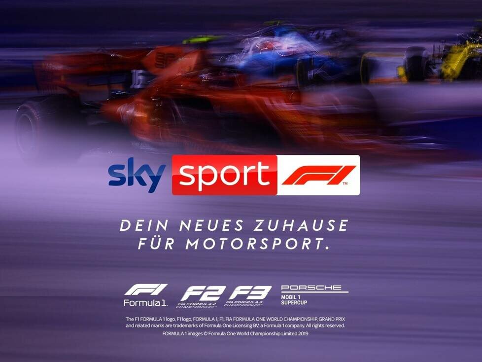 Sky ist das neue Zuhause des Motorsports