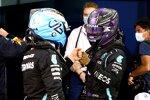 Valtteri Bottas (Mercedes) und Lewis Hamilton (Mercedes) 