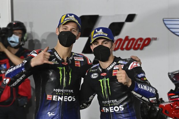 Fabio Quartararo Maverick Vinales  ~Fabio Quartararo (Yamaha) und Maverick Vinales (Yamaha) ~ 