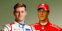 Mick und Michael Schumacher (Fotomontage)