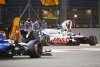 Formel-1-Debüt dauert nur drei Kurven: Nikita Masepin "sehr wütend"
