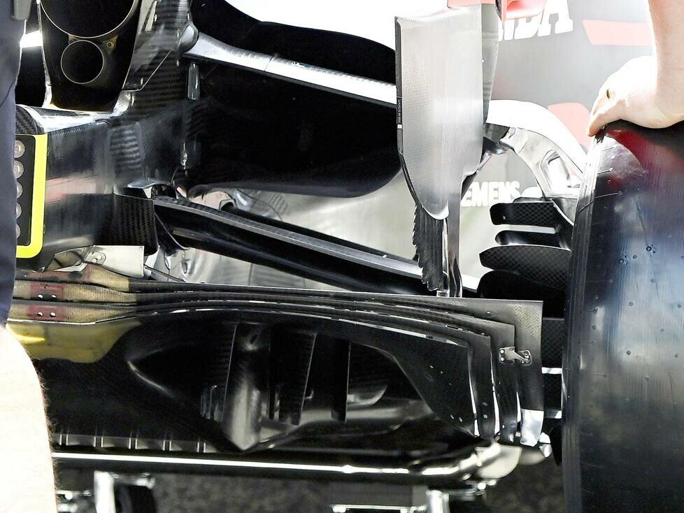 Red Bull RB16B, Diffusor