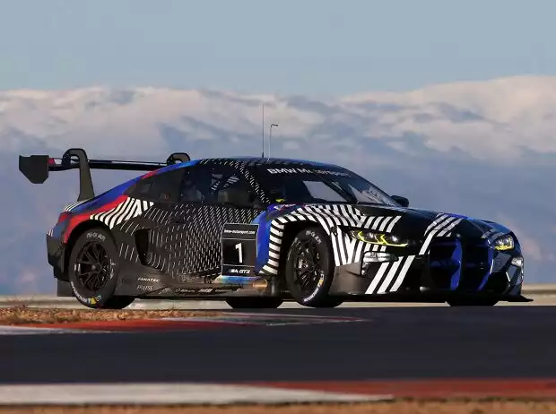 BMW M4 GT3 Titel-Bild zur News: BMW M4 GT3