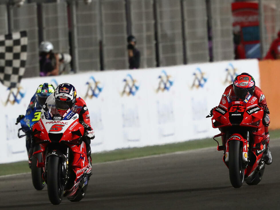 Johann Zarco, Francesco Bagnaia, Joan Mir