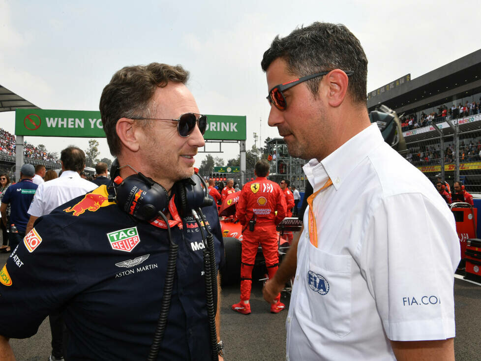 Christian Horner und Michael Masi