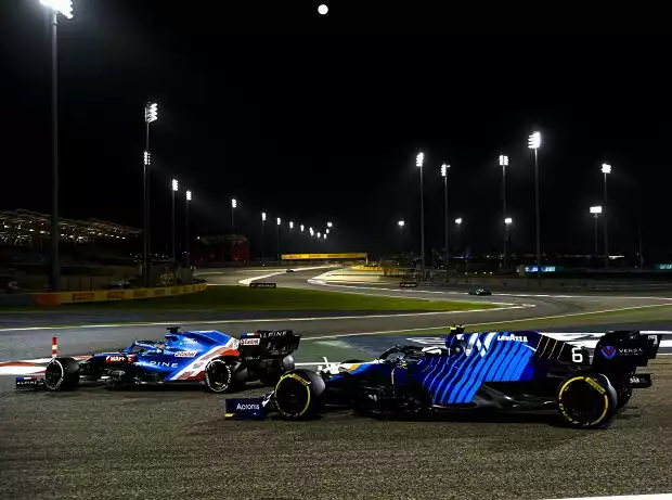 Titel-Bild zur News: Fernando Alonso, Nicholas Latifi