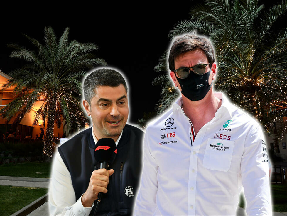 Michael Masi und Toto Wolff