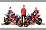 Alvaro Bautista, Leon Camier und Leon Haslam