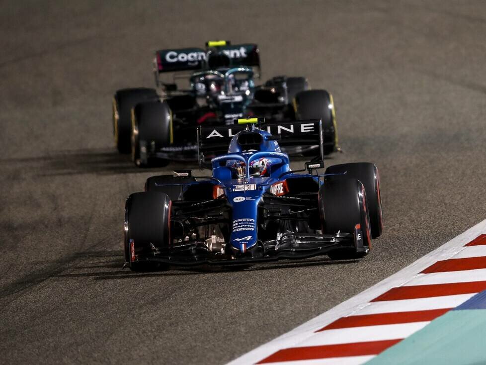 Esteban Ocon, Sebastian Vettel, Lance Stroll