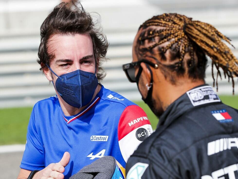 Fernando Alonso, Lewis Hamilton