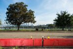 Umbauarbeiten im Albert Park in Melbourne