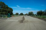 Umbauarbeiten im Albert Park in Melbourne