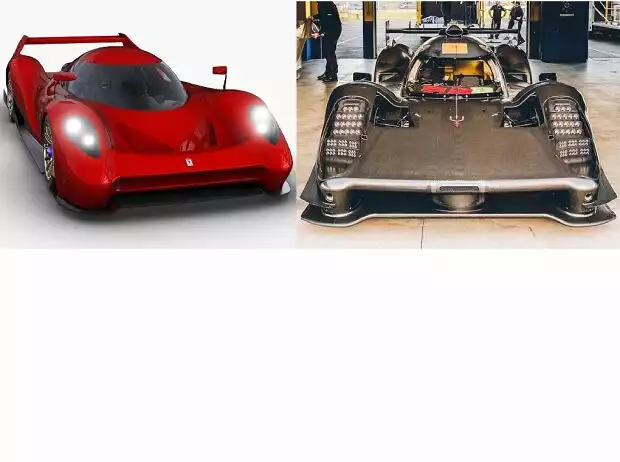 Titel-Bild zur News: Glickenhaus 007 LMH Rendering vs. Realität