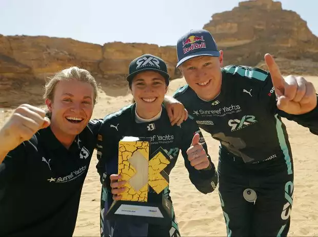 Nico Rosberg, Molly Taylor, Johan Kristoffersson Titel-Bild zur News: Nico Rosberg, Molly Taylor, Johan Kristoffersson