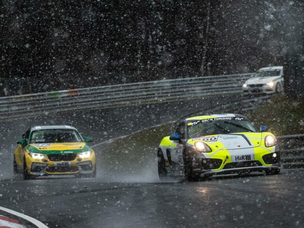 NLS1, VLN1 2021, Schnee, Porsche Cayman