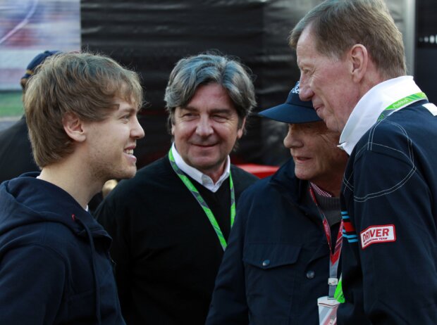 Titel-Bild zur News: Sebastian Vettel, Walter Röhrl