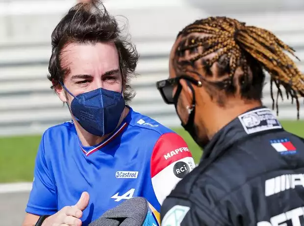 Fernando Alonso, Lewis Hamilton Titel-Bild zur News: Fernando Alonso, Lewis Hamilton