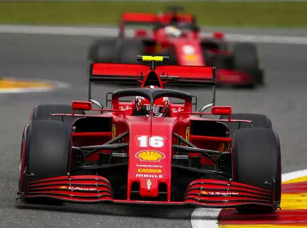 Charles Leclerc, Sebastian Vettel Titel-Bild zur News: Charles Leclerc, Sebastian Vettel