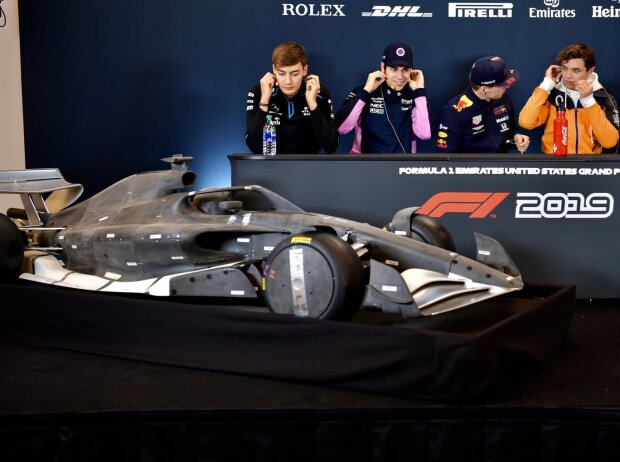 George Russell, Lance Stroll, Pierre Gasly, Max Verstappen, Lando Norris George Russell, Lance Stroll, Pierre Gasly, Max Verstappen, Lando Norris
