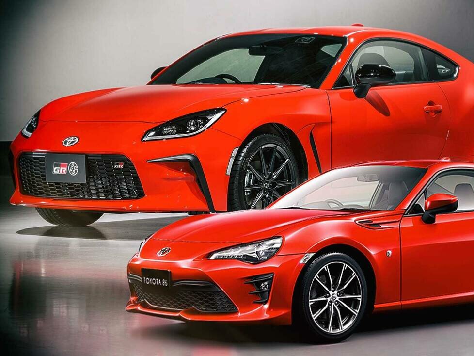 Toyota GR 86 und GT86 im Vergleich