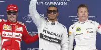Lewis Hamilton, Fernando Alonso, Kimi Räikkönen