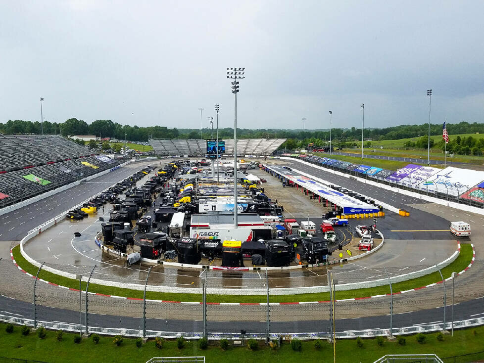 Regen am Martinsville Speedway