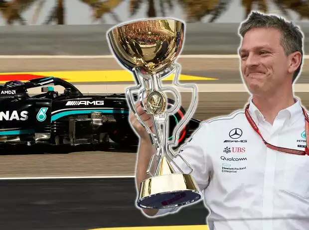Lewis Hamilton und James Allison (Fotomontage) Titel-Bild zur News: Lewis Hamilton und James Allison (Fotomontage)