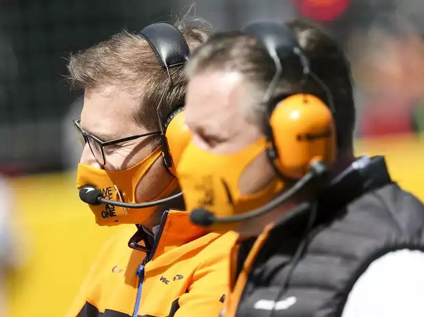 Titel-Bild zur News: Andreas Seidl, Zak Brown