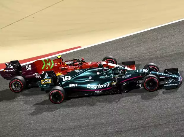 Titel-Bild zur News: Lance Stroll, Carlos Sainz