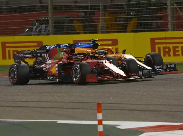 Titel-Bild zur News: Charles Leclerc, Lando Norris