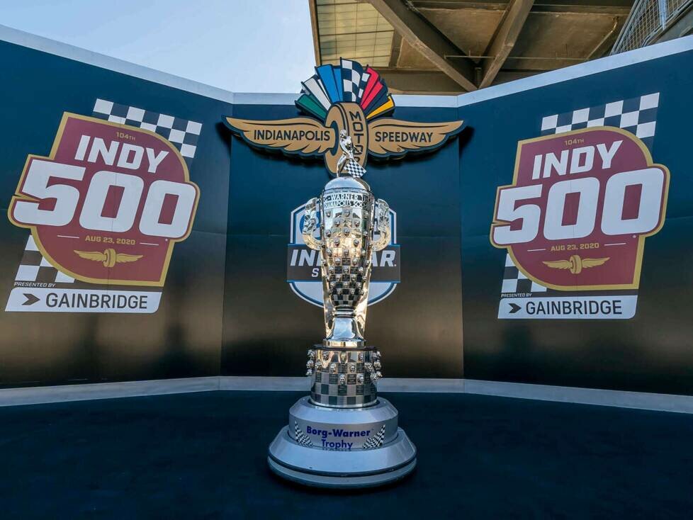 Die "Indy 500"-Trophäe - die Borg-Warner Trophy