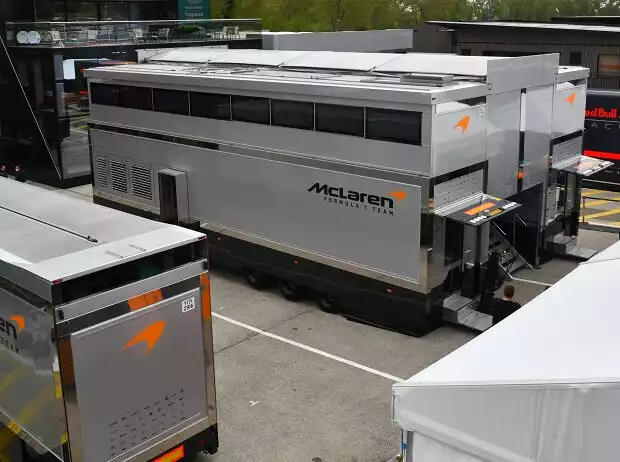 Titel-Bild zur News: McLaren-Motorhome