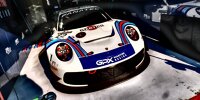 Bild zum Inhalt: GPX Racing mit Martini-Retro-Design in der GTWC Europe