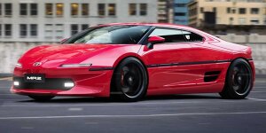 Toyota MR2 Rendering lässt die Ikone widerauferstehen
