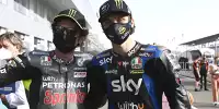Bild zum Inhalt: Valentino Rossi im Qualifying 17., während Halbbruder Luca Marini glänzt