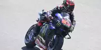 Bild zum Inhalt: Quartararo in Portimao: Zwei Schrecksekunden - wieder starke Pace