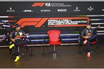 Sergio Perez (Red Bull) und Max Verstappen (Red Bull) 